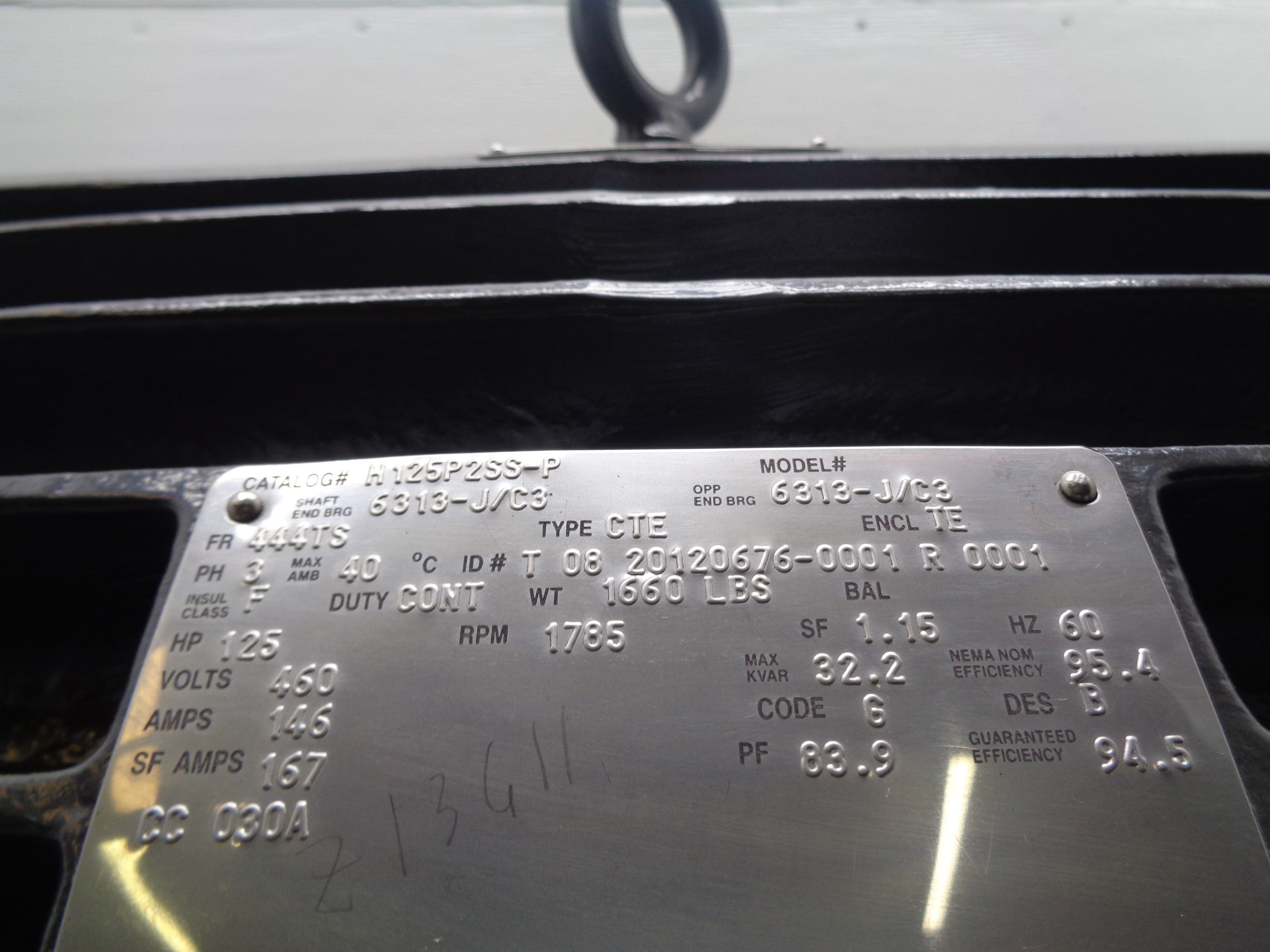 US MOTORS H125P2SS-P NSNP