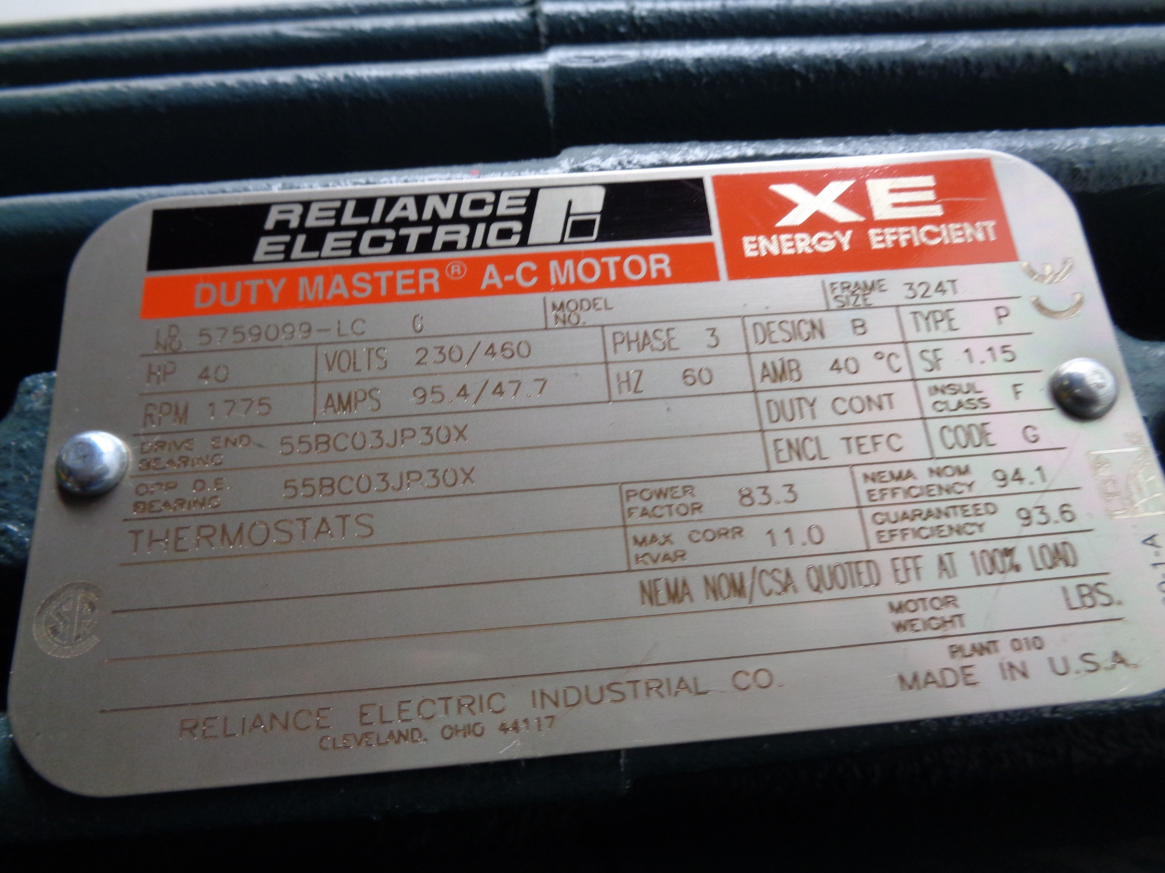 RELIANCE 5759099-LC NSNP