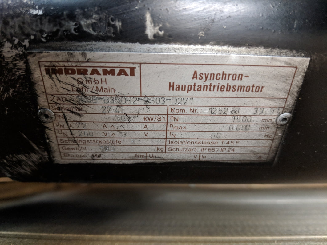 INDRAMAT 2AD160B-B350R2-BS03-D2V1 NSMP