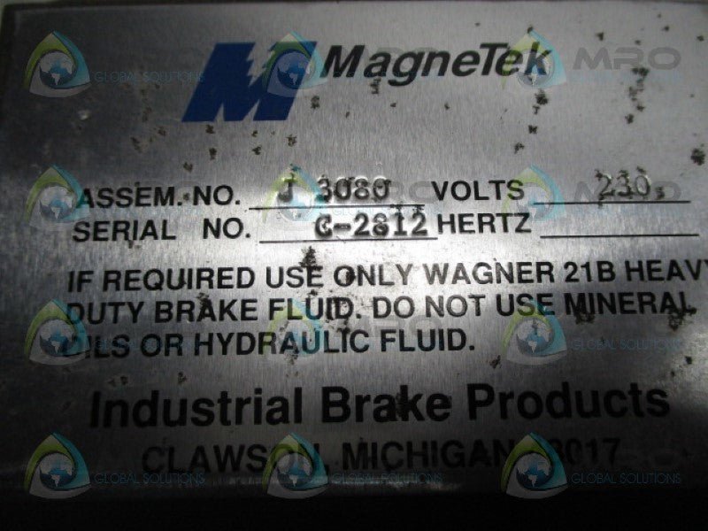 MAGNETEK J3080  UNMP