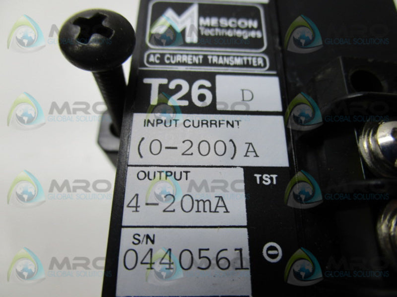 MESCON TECHNOLOGIES T26D  NSMP