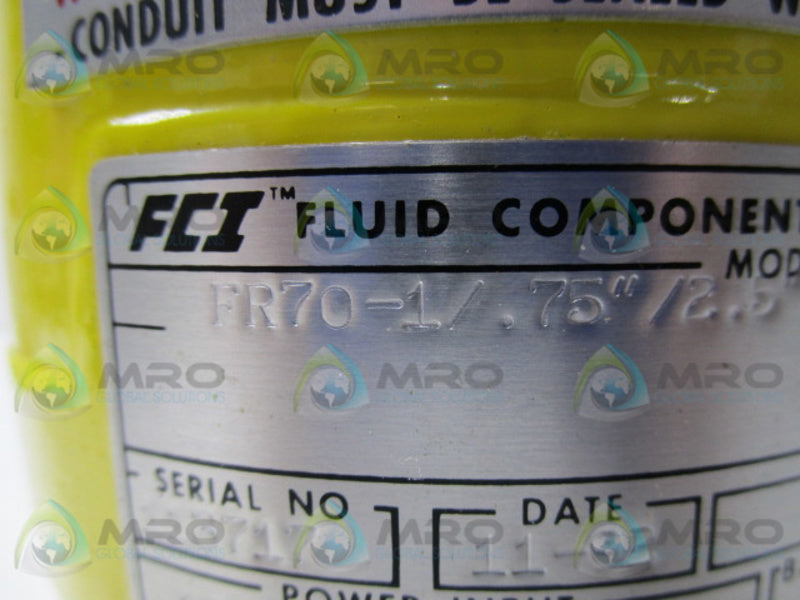 FCI FR70-1/.75"/2.5  UNMP