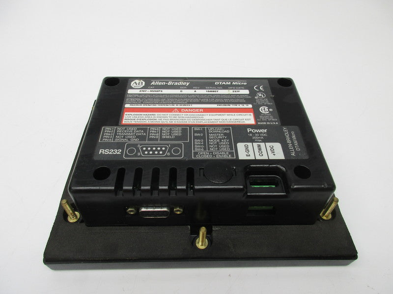 INDUSTRIAL SPARE PART 2707-M232P3 SER. D UNMP