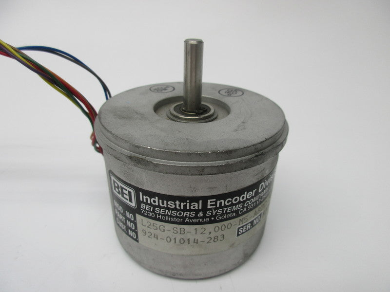 BEI SENSORS 924-01014-283 L25G-SB-12,000-M5-ABZC-8830-LED-SC18-S NSNP
