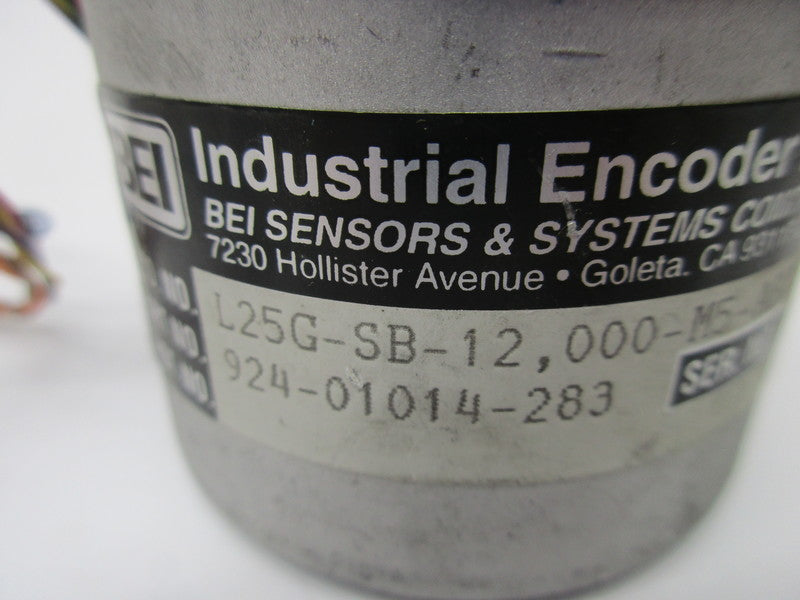 BEI SENSORS 924-01014-283 L25G-SB-12,000-M5-ABZC-8830-LED-SC18-S NSNP