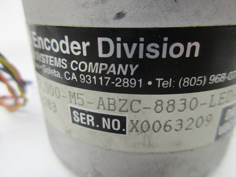 BEI SENSORS 924-01014-283 L25G-SB-12,000-M5-ABZC-8830-LED-SC18-S NSNP
