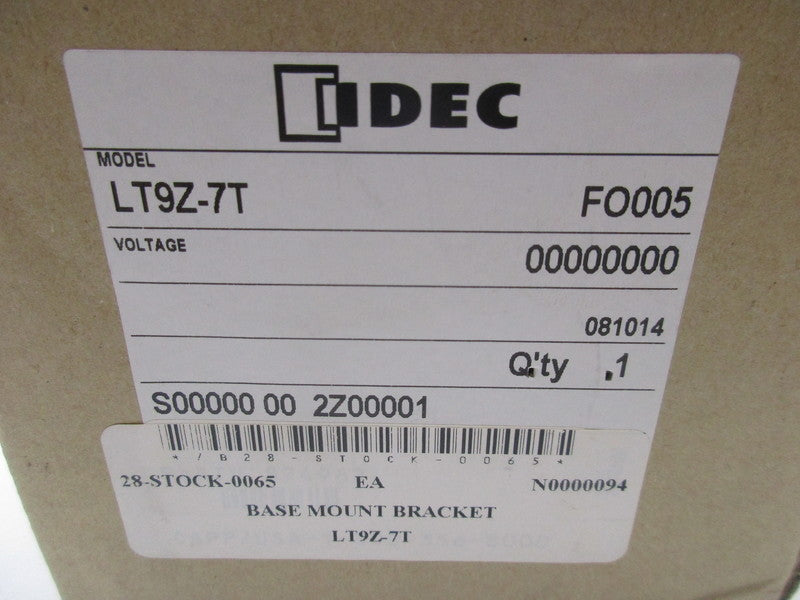 IDEC LT9Z-7T NSMP