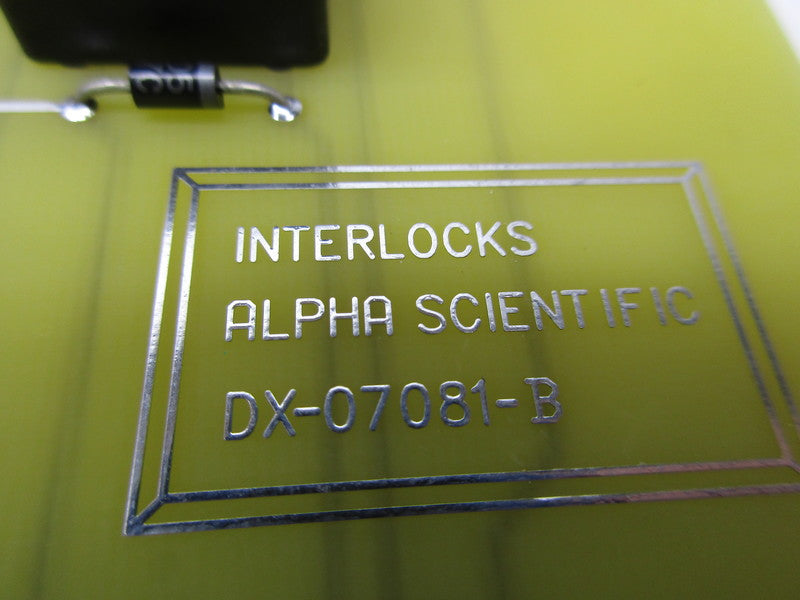 ALPHA SCIENTIFIC DX-07081-B NSNP