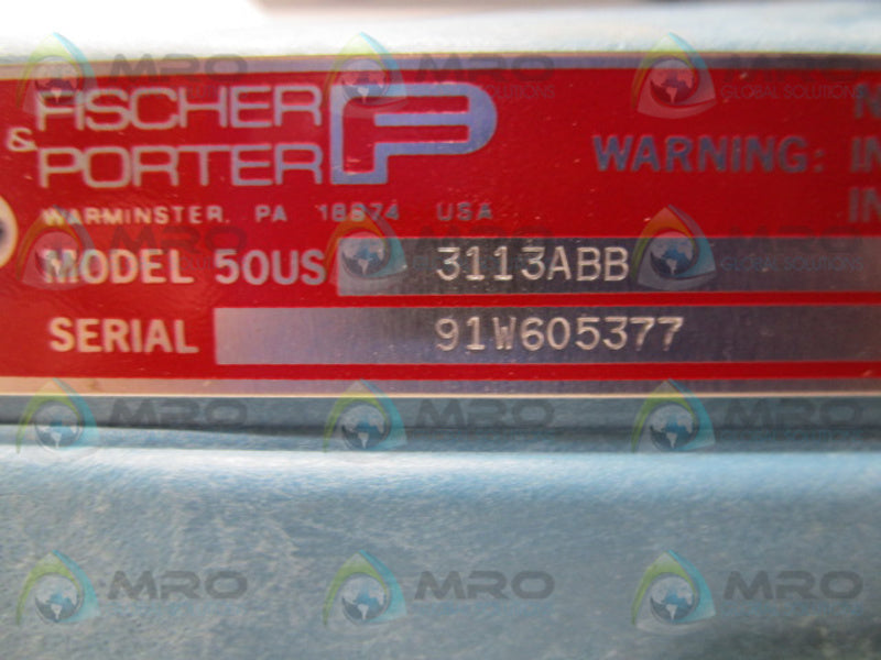 FISCHER & PORTER 50US3113ABB  UNMP