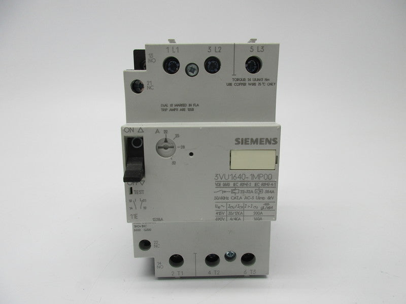 SIEMENS 3VU1640-1MP00 UNMP