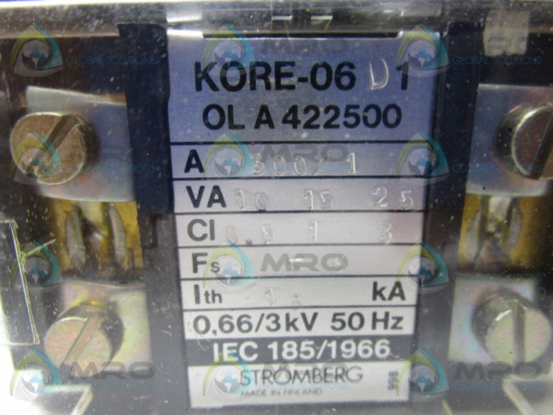 STROMBERG KORE-06D1-0L-A-422500-A300/1  NSMP