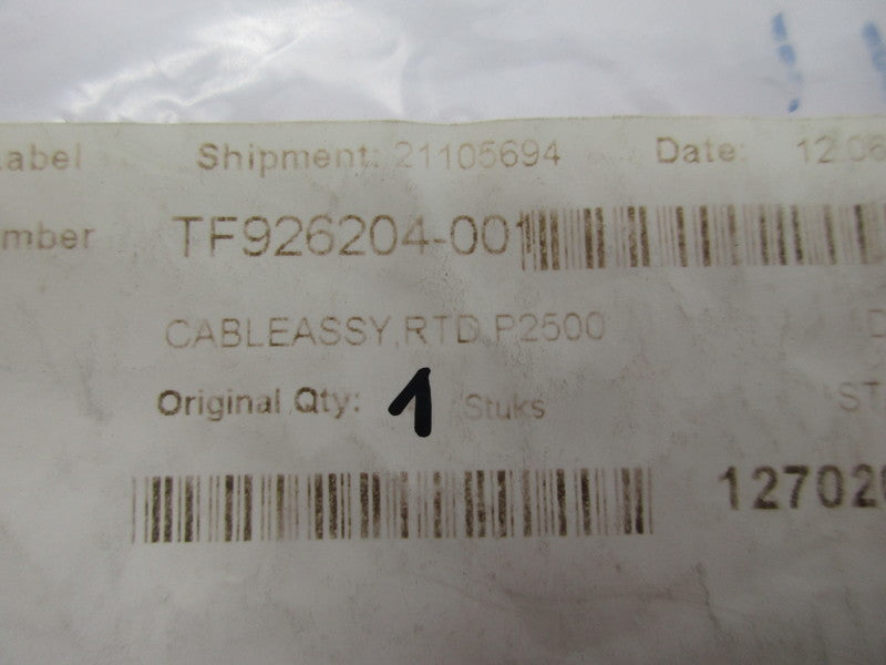CABLE TF926204-001 NSNP