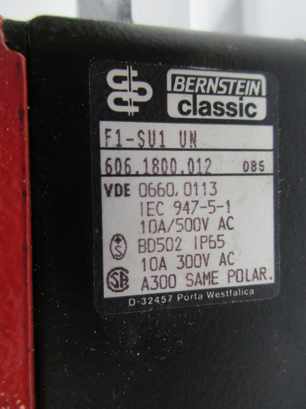 BERNSTEIN CLASSIC F1-SU1-UN 606.1800.012 UNMP