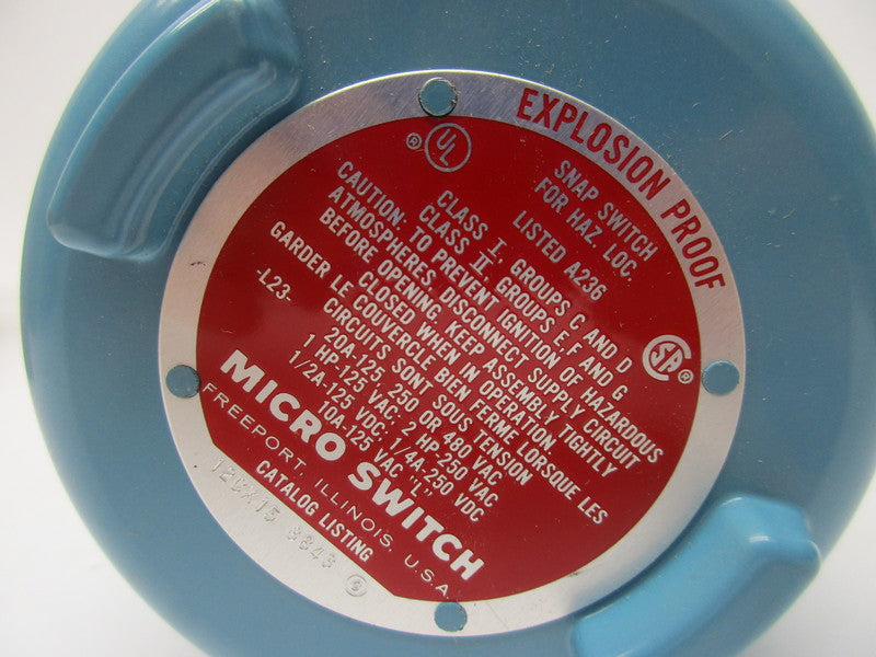 MICRO SWITCH 12CX15 NSMP