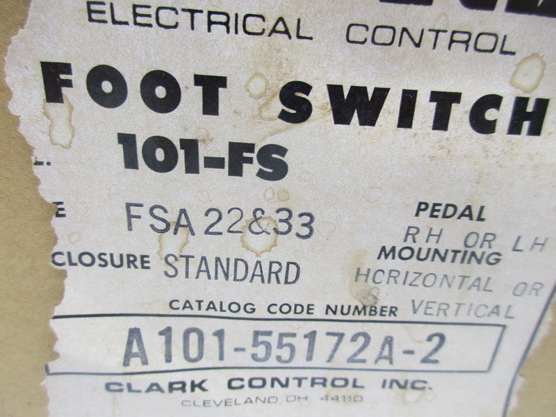 SYLVANIA A101-55172A-2 FSA22/33 NSMP