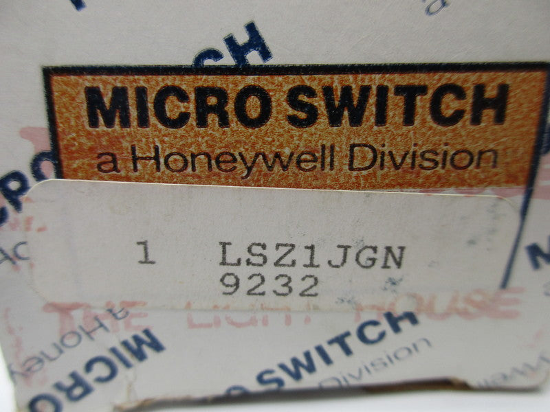 MICRO SWITCH LSZ1JGN NSMP