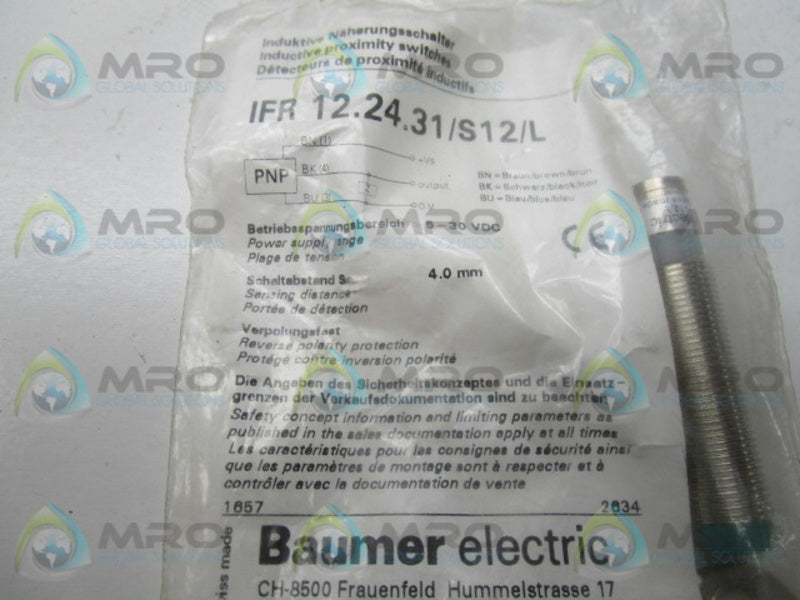 BAUMER ELECTRIC IFR-12.24.31/S12/L  NSMP