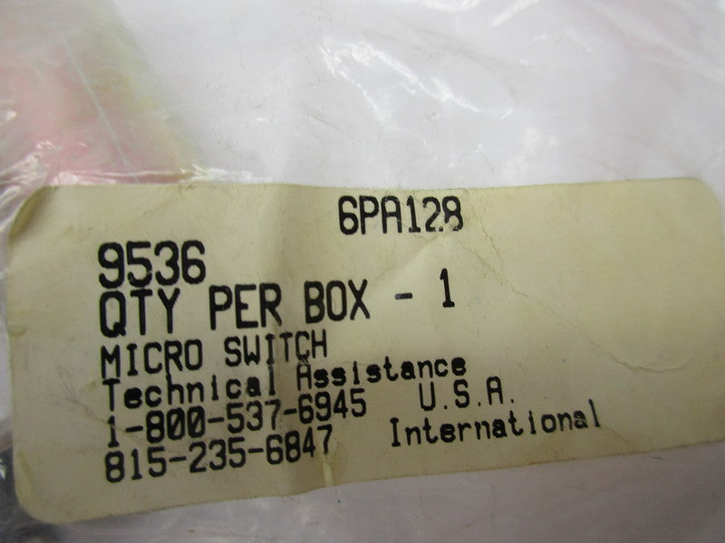 MICRO SWITCH 6PA128 NSMP