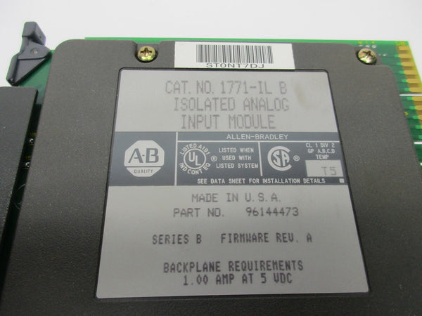ALLEN BRADLEY 1771-IL SER. B NSMP