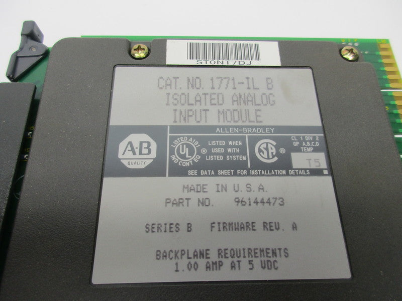 ALLEN BRADLEY 1771-IL SER. B NSMP