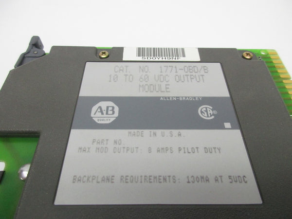 ALLEN BRADLEY 1771-OBD SER. B UNMP