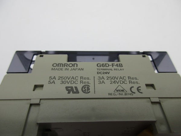 OMRON G6D-F4B 24VDC 3A NSNP