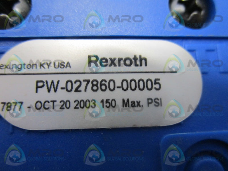 REXROTH PW-027860-00005   NSNP