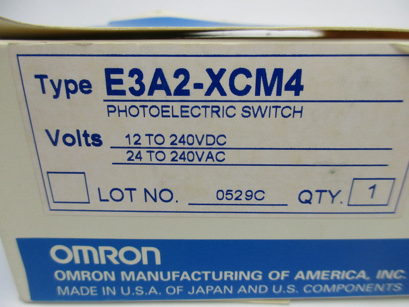 OMRON E3A2-XCM4 NSMP