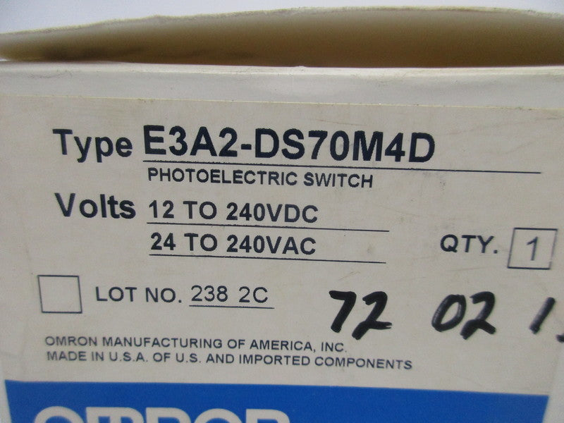 OMRON E3A2-DS70M4D NSMP
