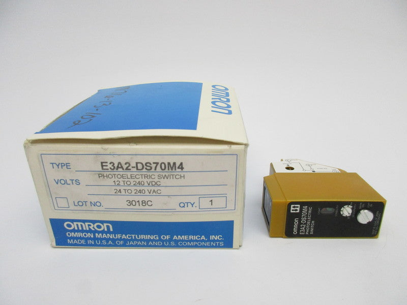 OMRON E3A2-DS70M4 24-240VAC NSMP