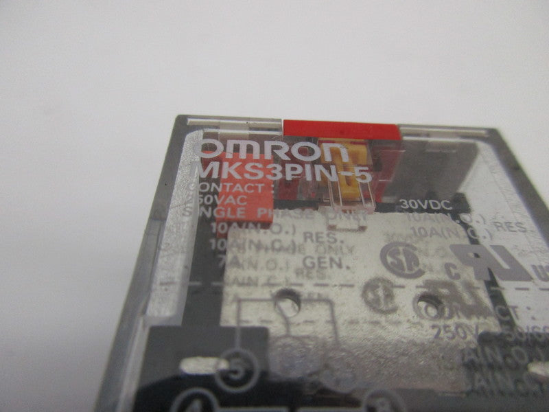 OMRON MKS3PIN-5 250VAC UNMP