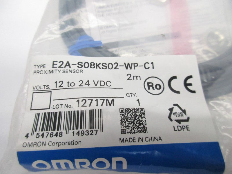 OMRON E2A-S08KS02-WP-C1 12-24VDC NSMP