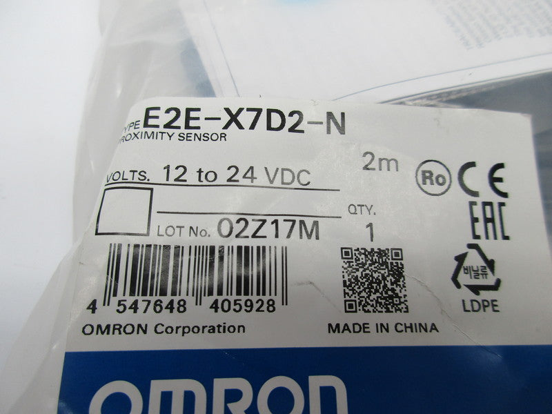 OMRON E2E-X7D2-N 12-24VDC 2M NSMP