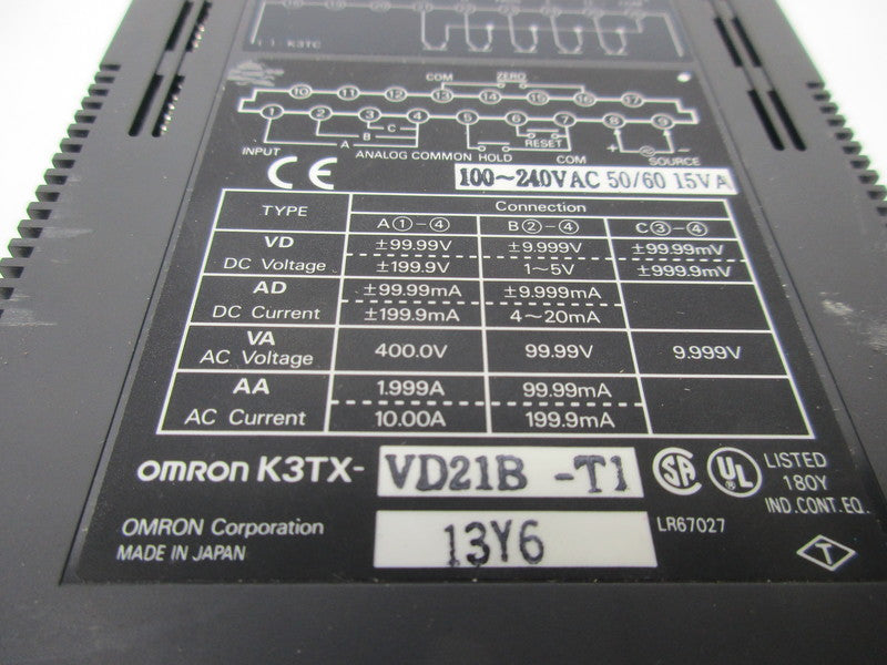 OMRON K3TX-VD21B-T1 NSNP
