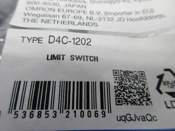 OMRON D4C-1202 NSMP