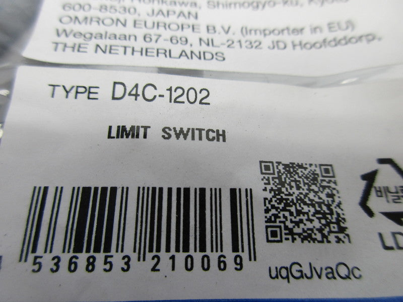 OMRON D4C-1202 NSMP