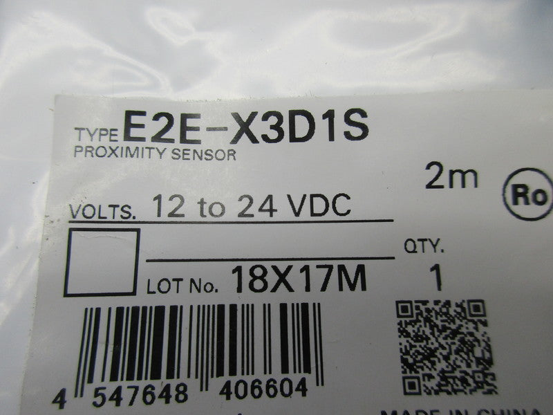 OMRON E2E-X3D1S 12-24VDC 2M NSMP