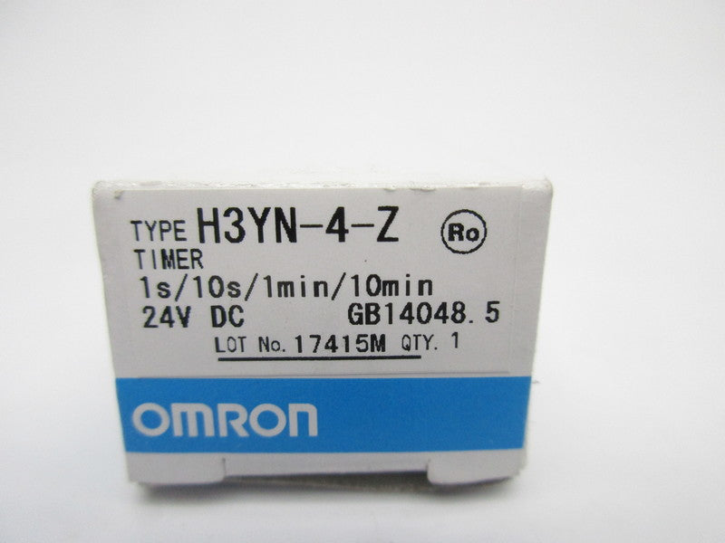OMRON H3YN-4-Z 24VDC 1-10S/1-10M NSMP