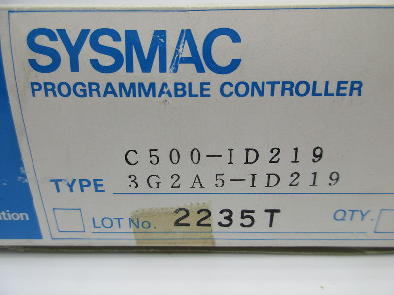 OMRON C500-ID219 3G2A5-ID219 24VDC NSMP