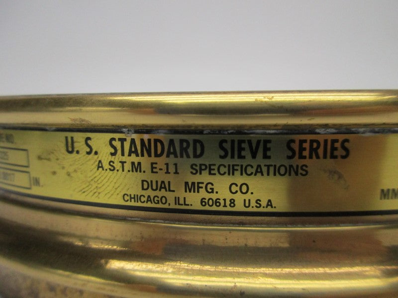 DUAL MFG A.S.T.M.-E-11 NO. 325 UNMP