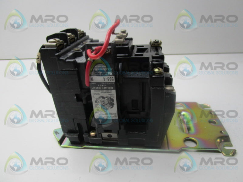 INDUSTRIAL SPARE PART 509-A0D MOTOR STARTER 600VAC (AS PICTURED)  UNMP