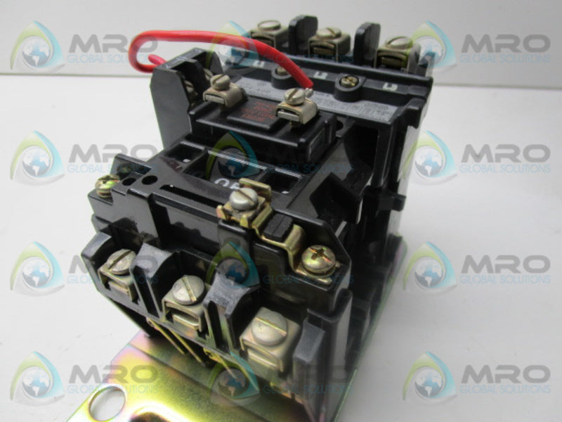 INDUSTRIAL SPARE PART 509-A0D MOTOR STARTER 600VAC (AS PICTURED)  UNMP