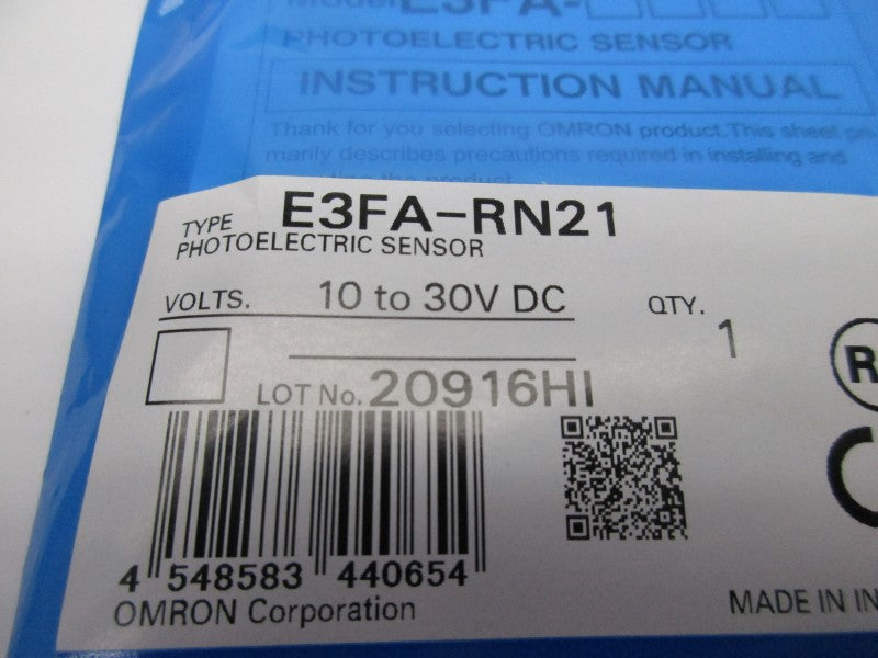 OMRON E3FA-RN21 NSMP