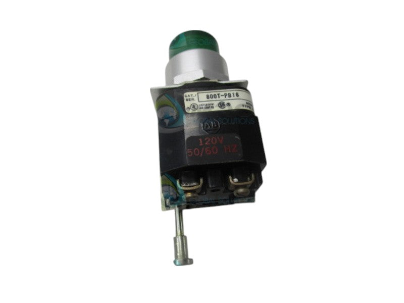 INDUSTRIAL SPARE PART 800-PB16 SER. T GREEN ILLUMINATED PUSHBUTTON  UNMP