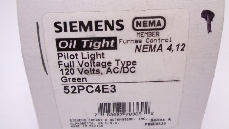 SIEMENS 52PC4E3 NSMP