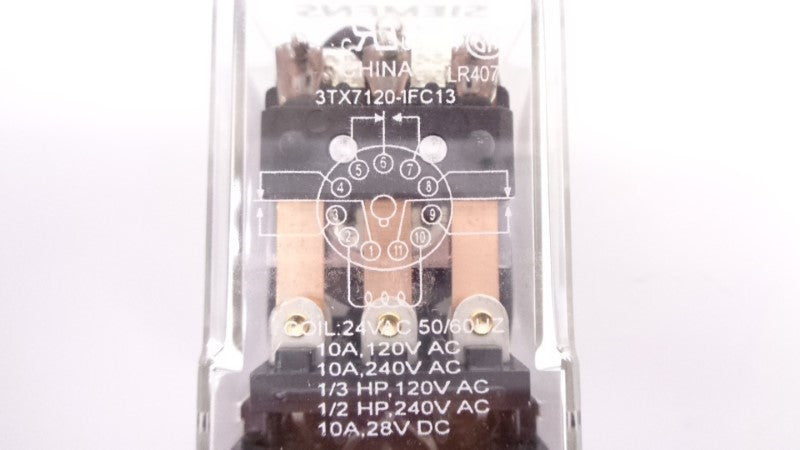 SIEMENS 3TX7120-1FC13 10A 24VAC NSMP