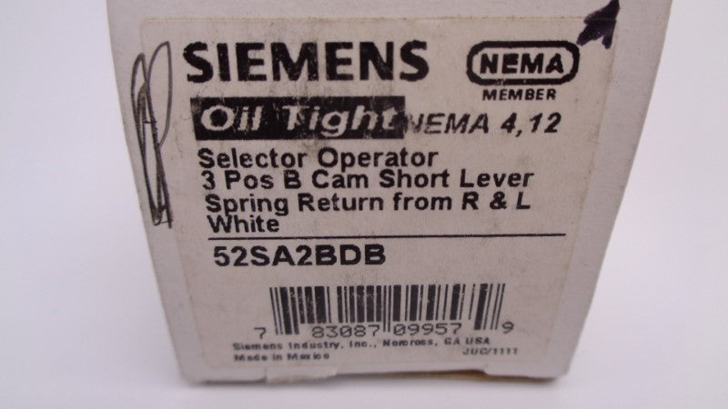 SIEMENS 52SA2BDB NSMP