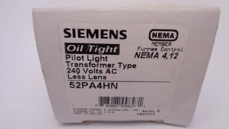 SIEMENS 52PA4HN NSMP