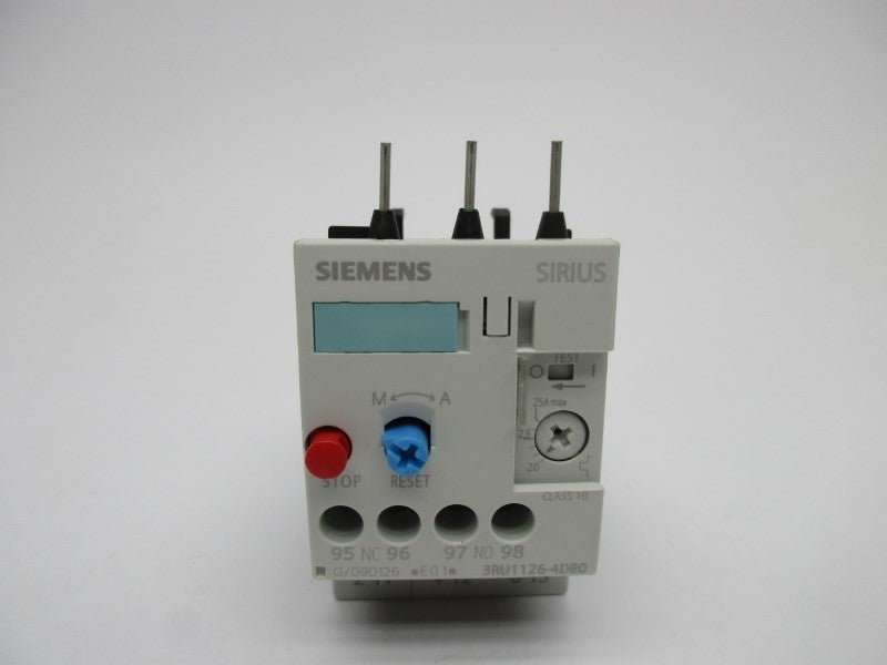 SIEMENS 3RU1126-4DB0 600VAC 20-25A NSMP
