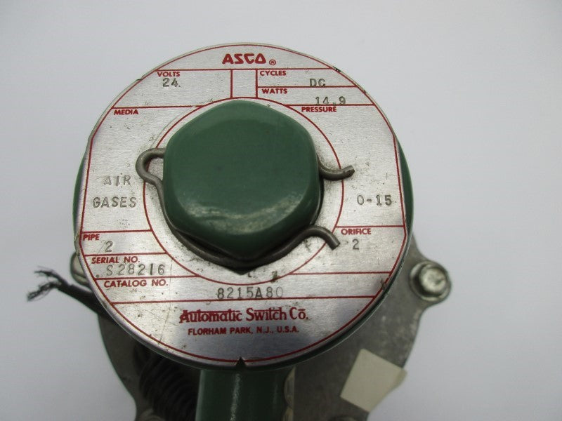 ASCO 8215A80 24/DC UNMP